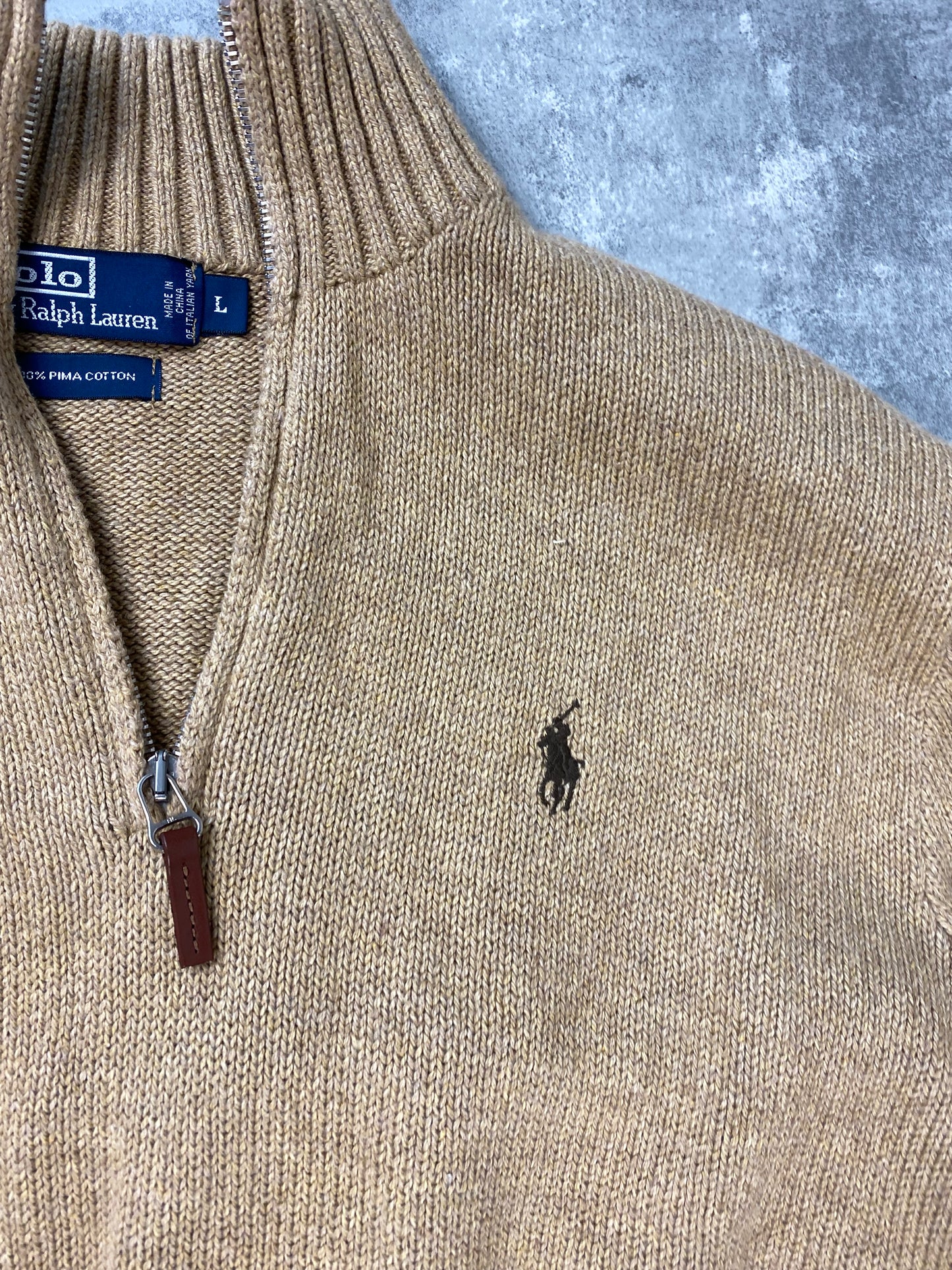 Polo Half zip