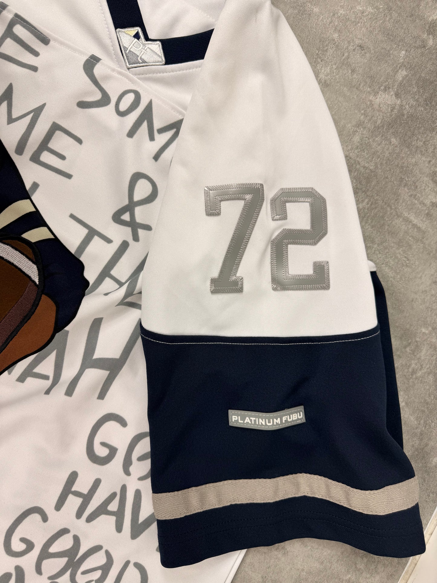 FUBU platinum jersey
