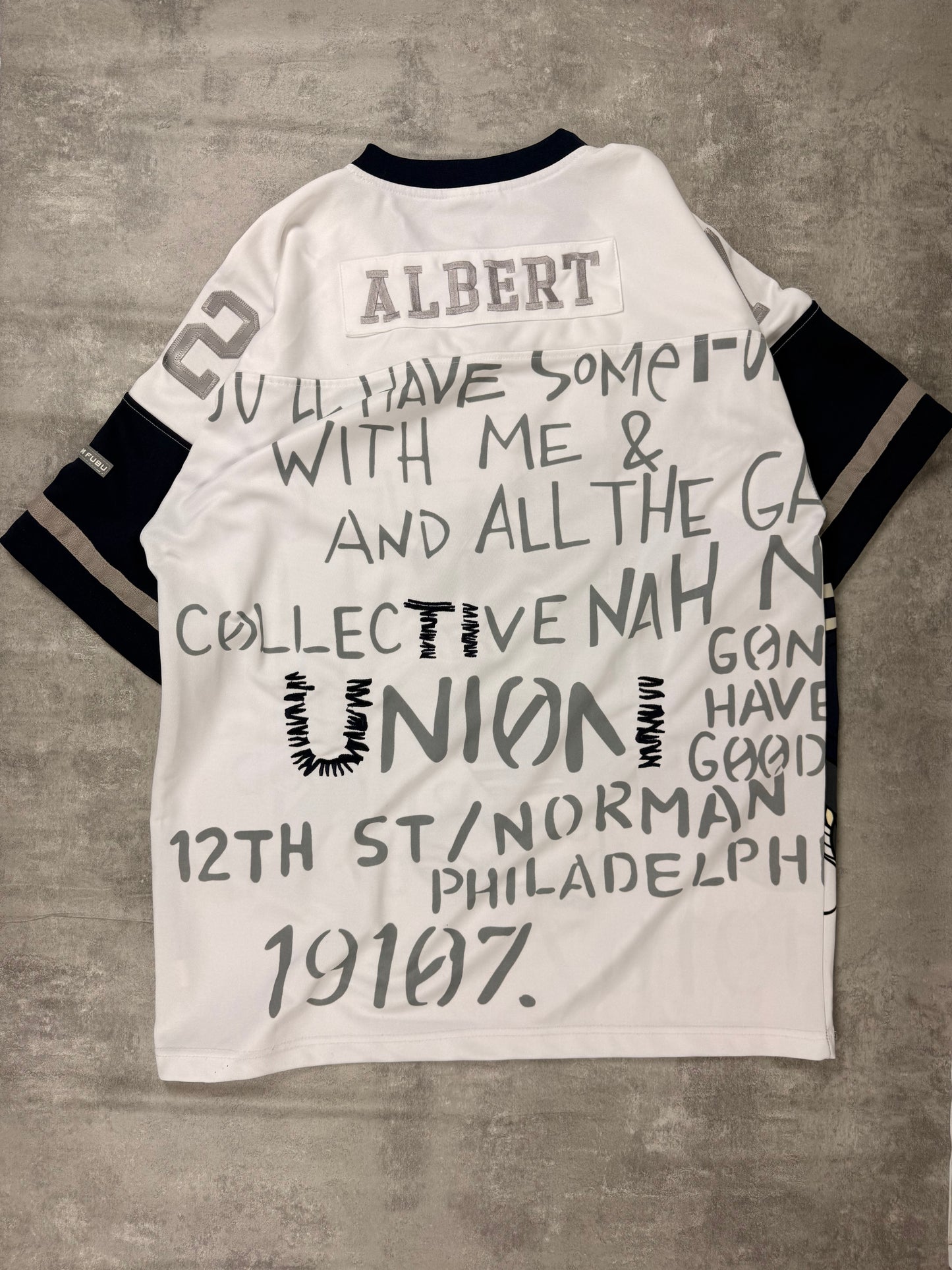 FUBU platinum jersey