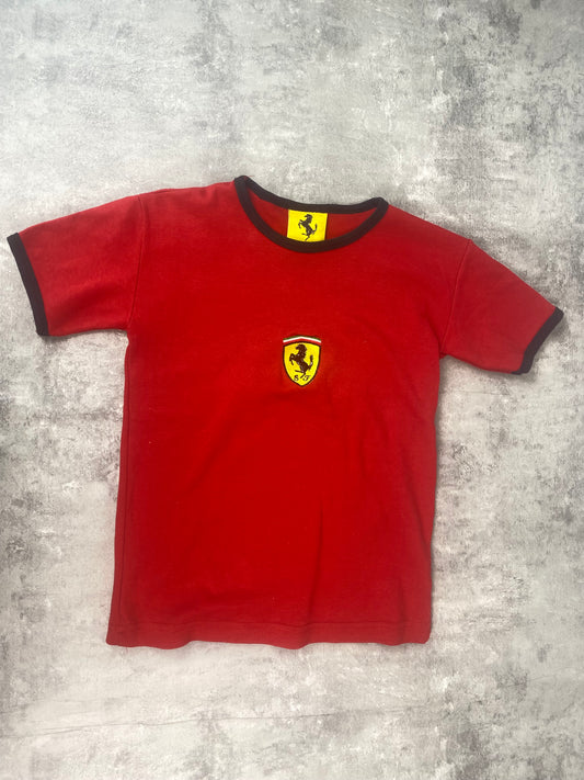 Vintage Ferrari ringer Tshirt