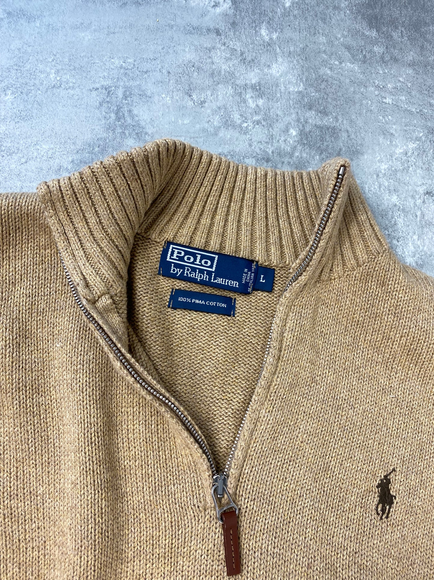 Polo Half zip