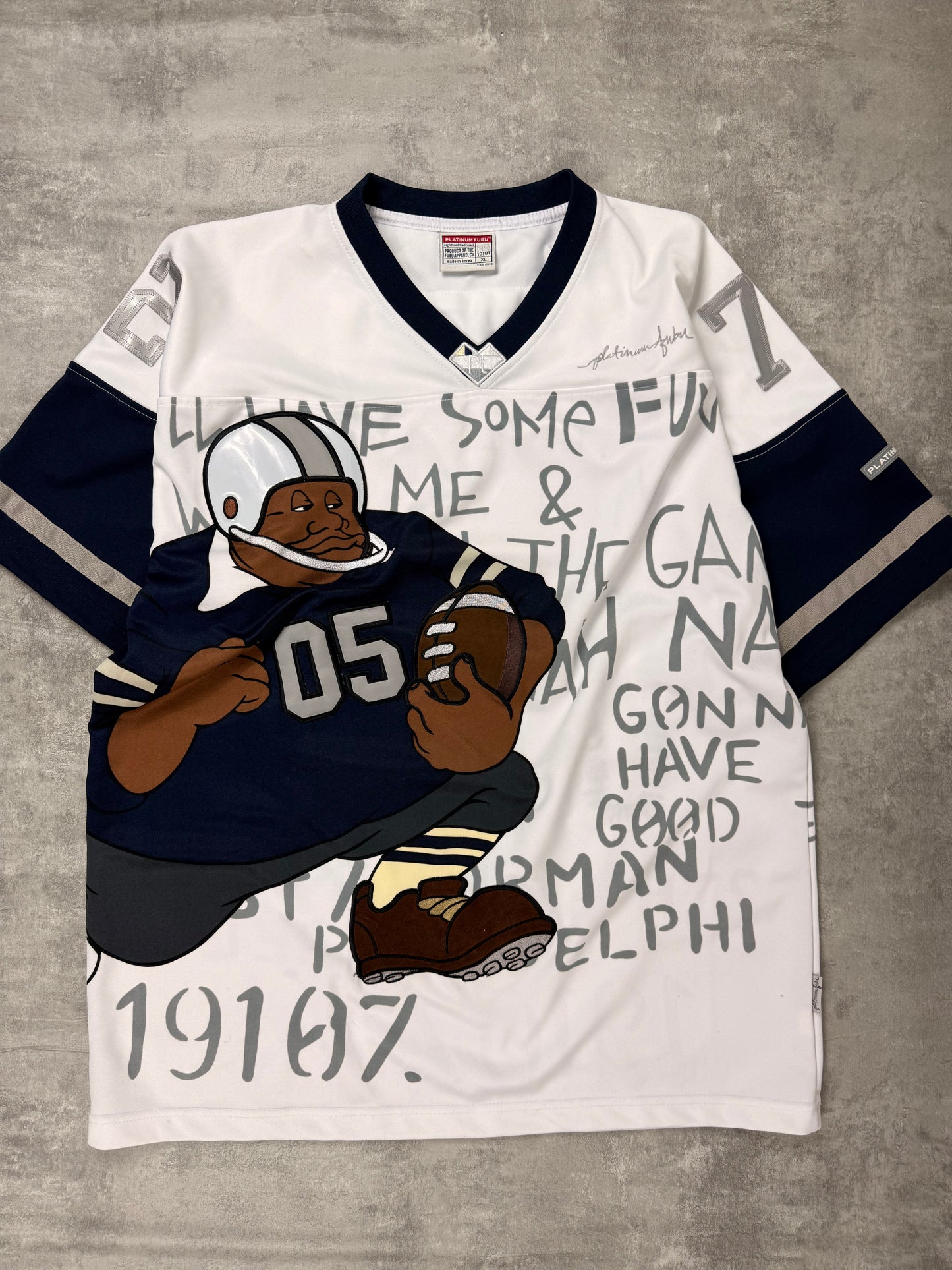 FUBU platinum jersey
