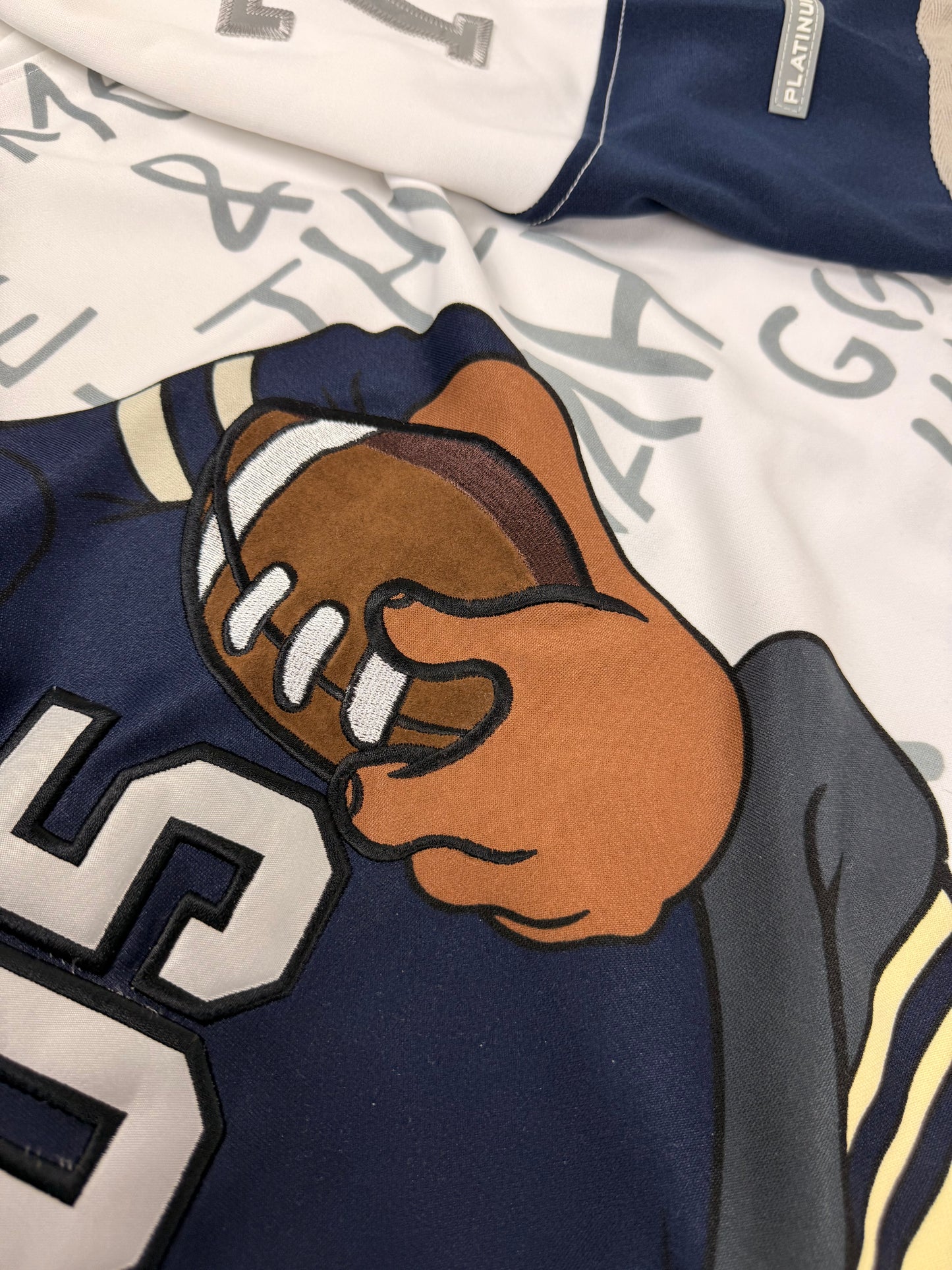 FUBU platinum jersey