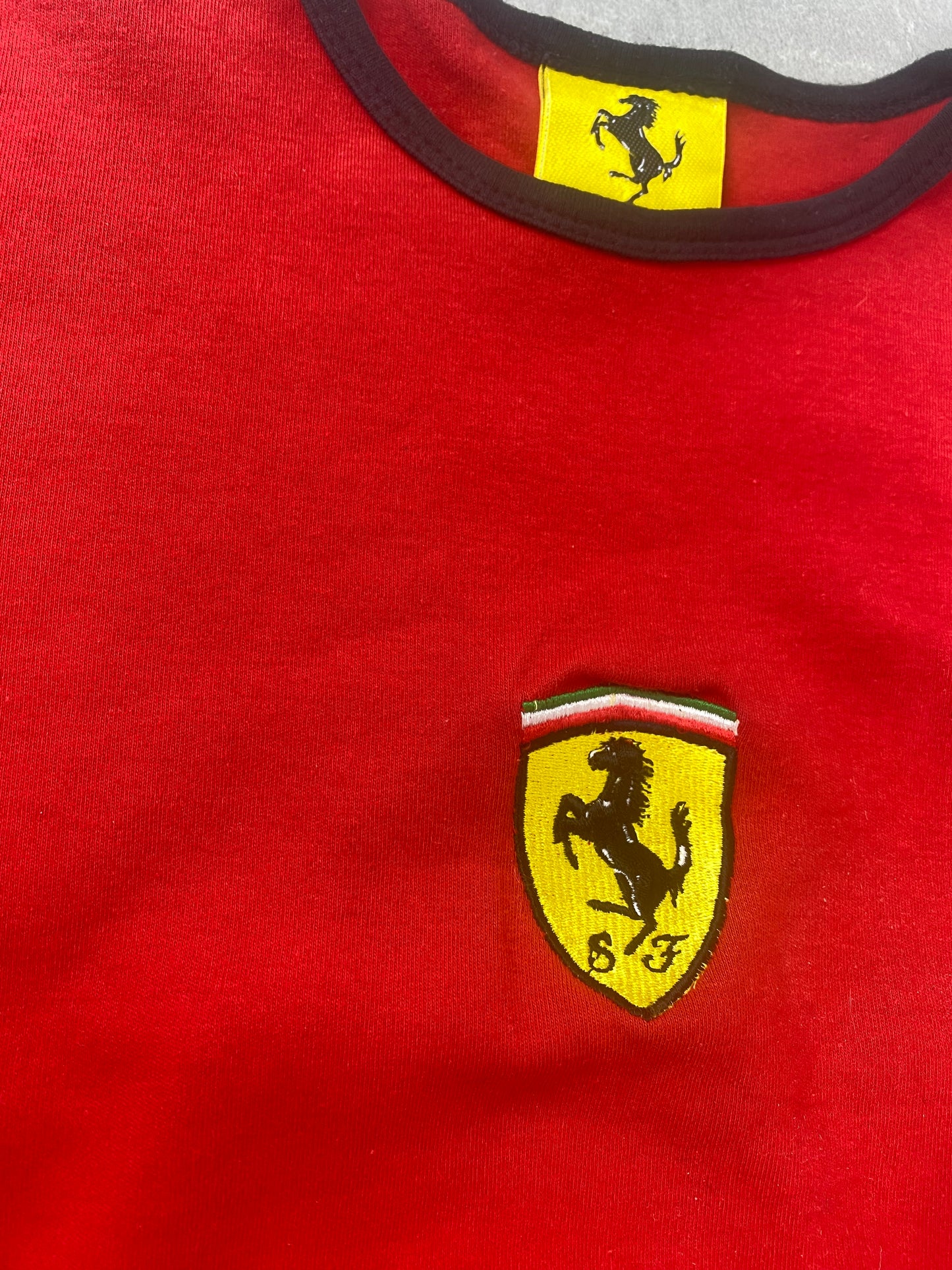 Vintage Ferrari ringer Tshirt