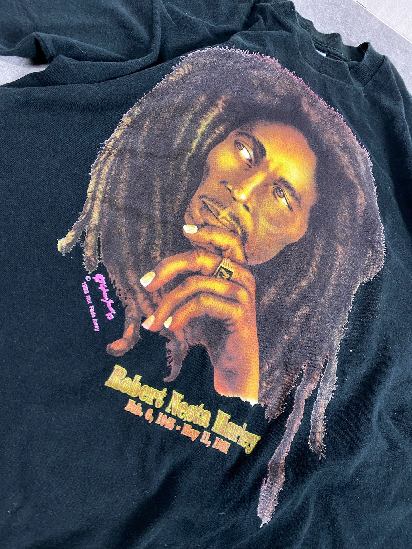 Bob Marley T-shirt 1981