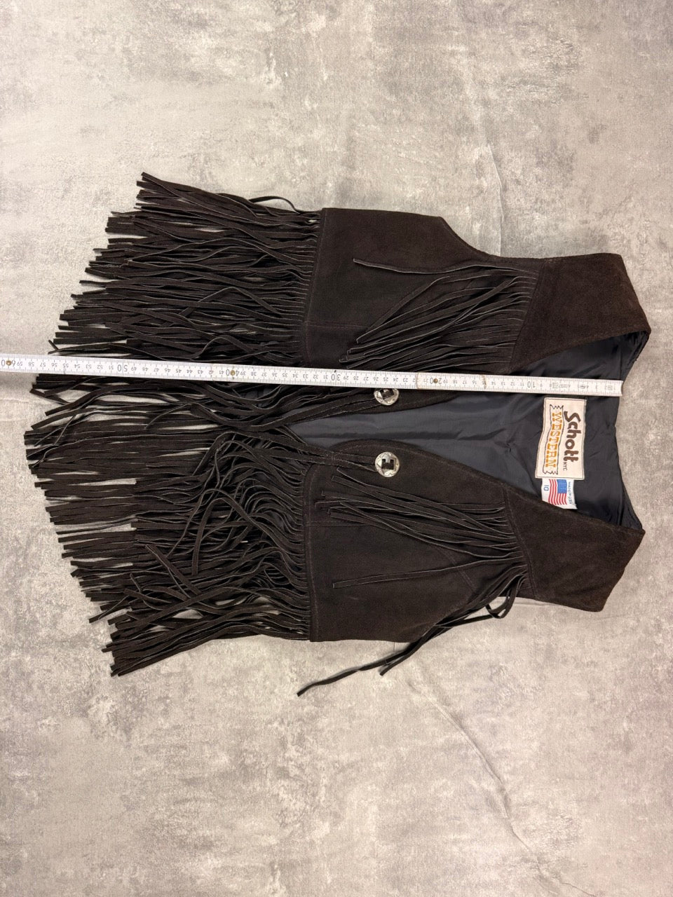 Vintage Schott Vest