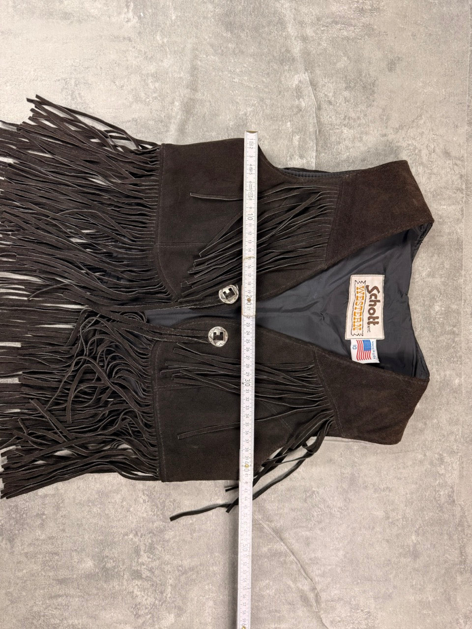 Vintage Schott Vest